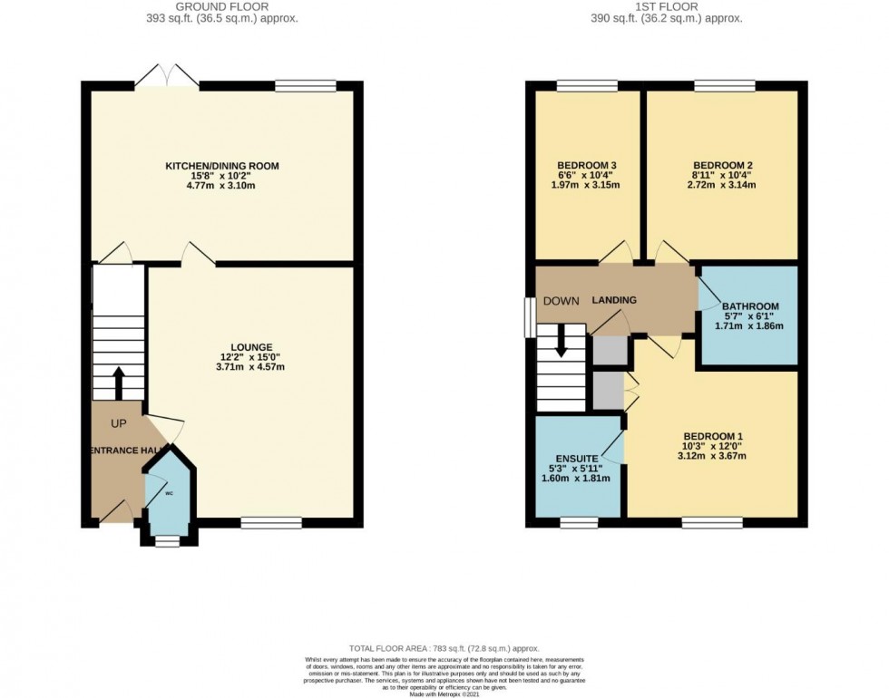 Floorplan for Great Ground Walk, Grange Park