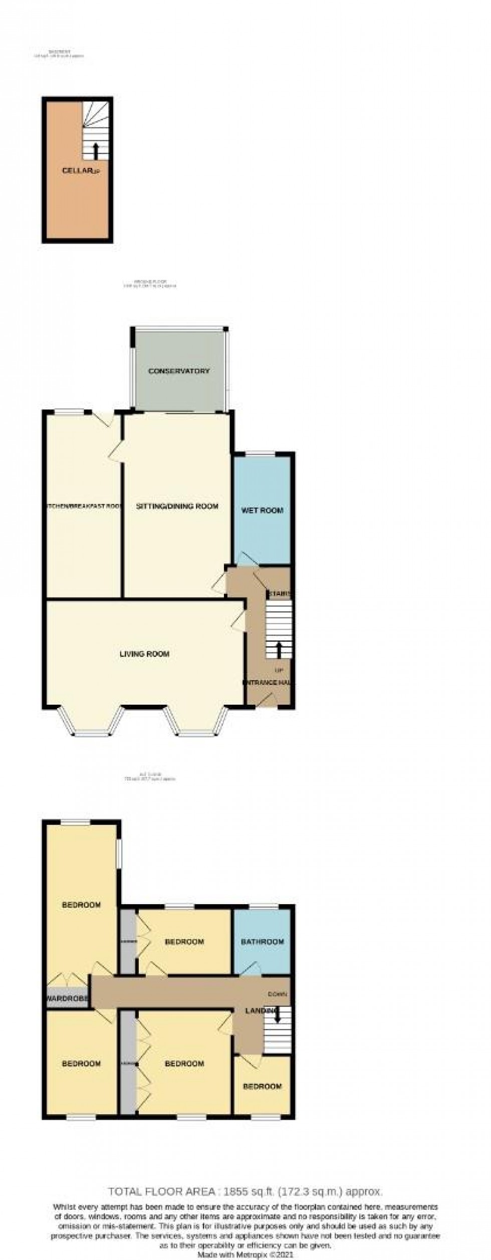 Floorplan for The Vale, Northampton