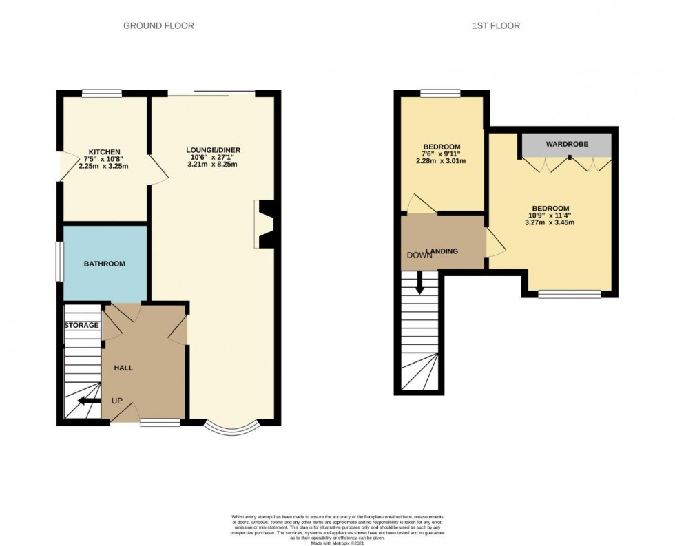 Floorplan for Falcutt Way, Kingsthorpe, Northampton