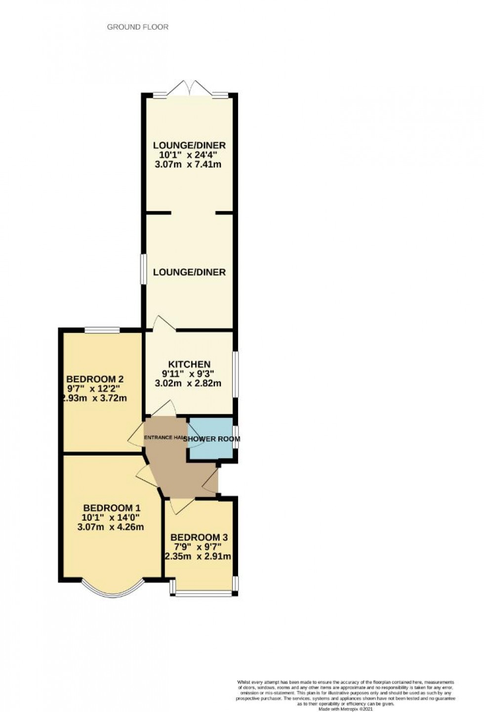 Floorplan for Northampton Lane South, Moulton, Northampton