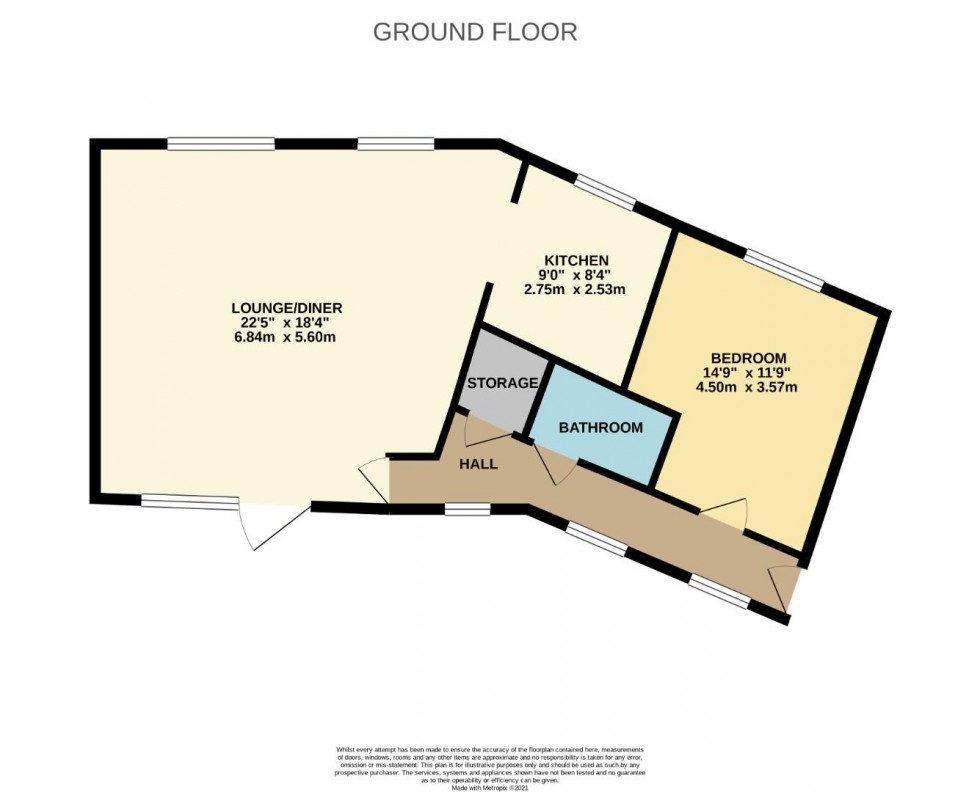 Floorplan for Standside, St James, Northampton