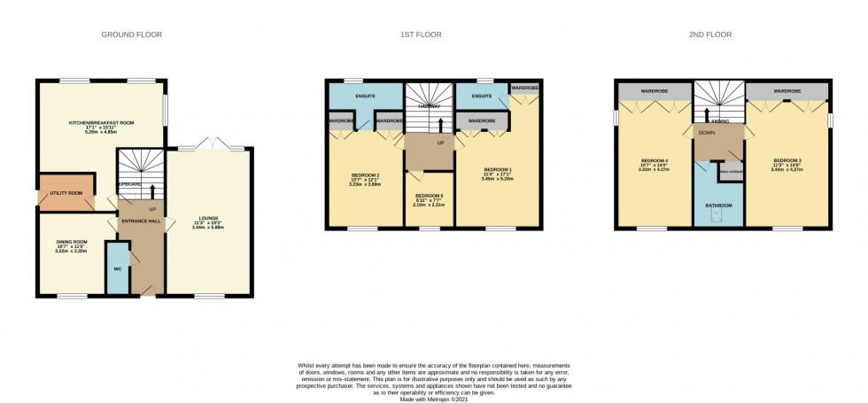 Floorplan for Old Gorse Way, Mawsley Village