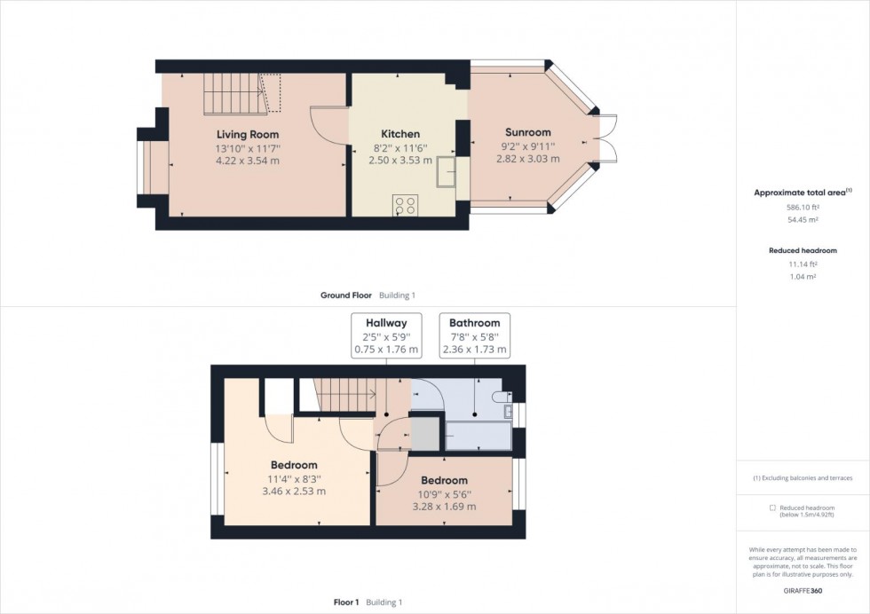 Floorplan for Hamsterly Park, Northampton