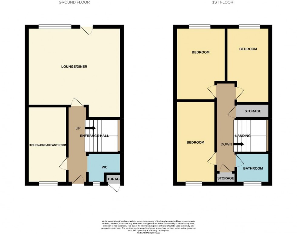 Floorplan for Ham Meadow Drive, Northampton