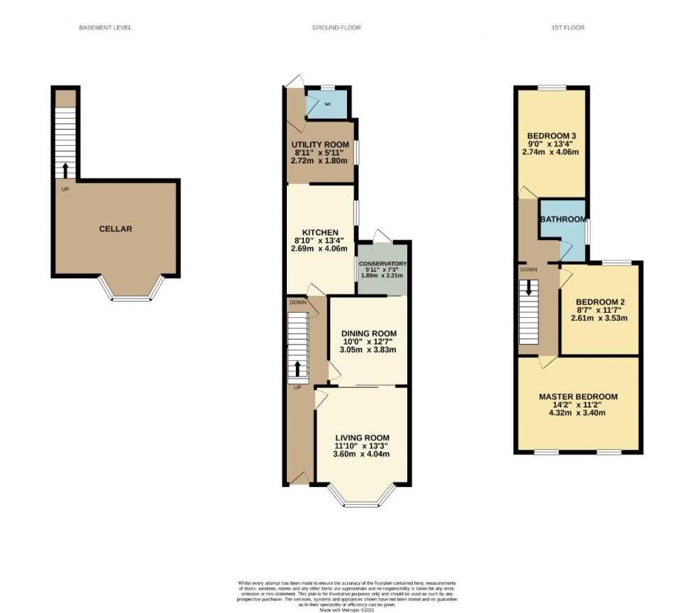 Floorplan for Adams Avenue, Abington, Northampton