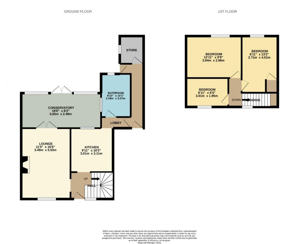 Floorplan for Kislingbury Road, Bugbrooke, Northampton