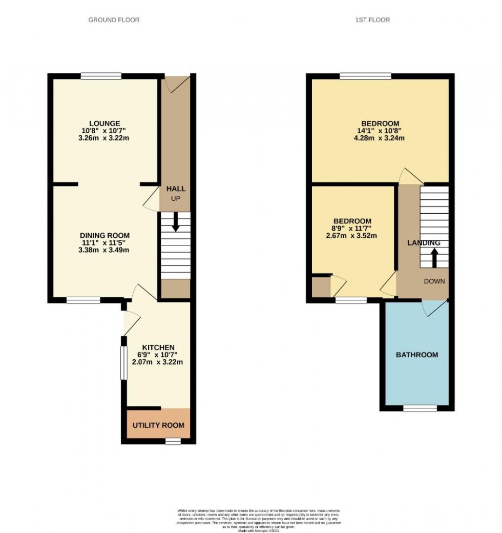 Floorplan for Uppingham Street, Semilong, Northampton