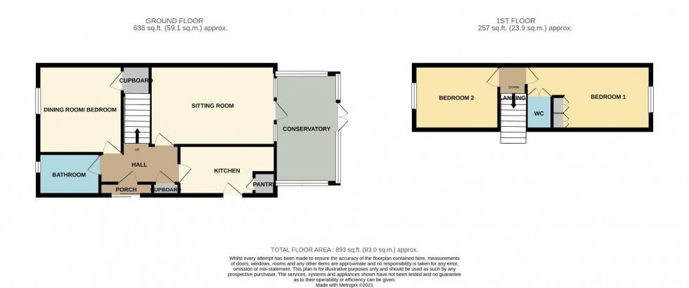 Floorplan for Lavant Walk, Parklands