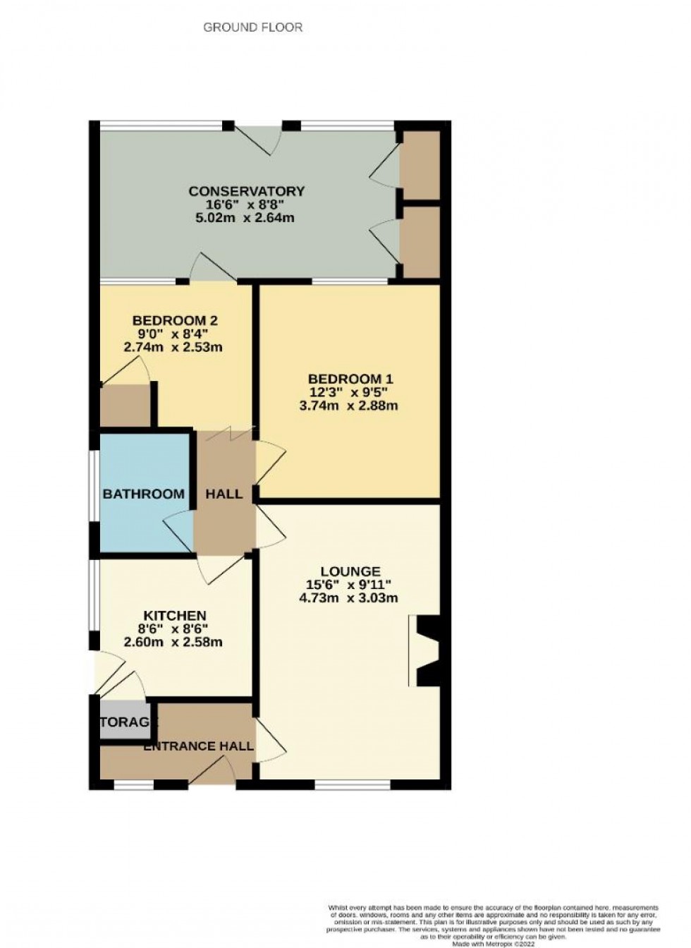 Floorplan for Medbourne Close, Moulton, NORTHAMPTON