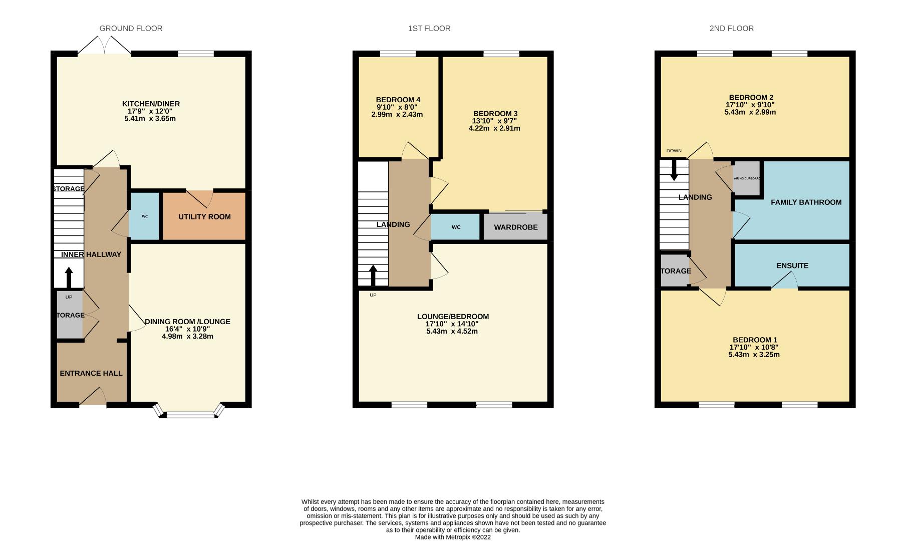 Floorplans For The Green, Mawsley, Kettering