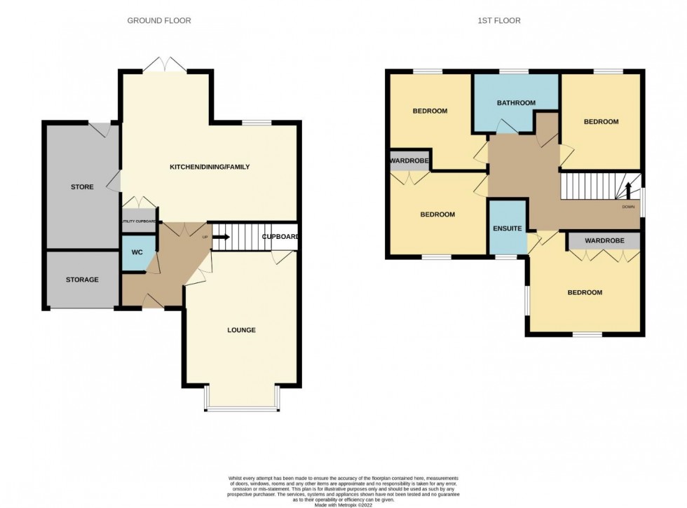 Floorplan for Wood Avens Way, Desborough, Kettering