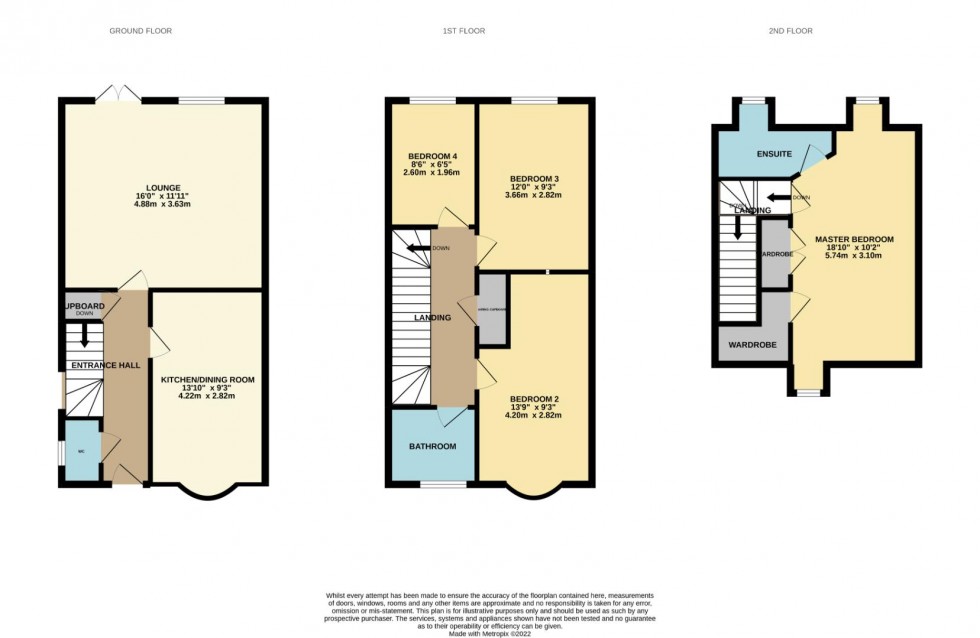 Floorplan for Fitzgerald Road, Northampton