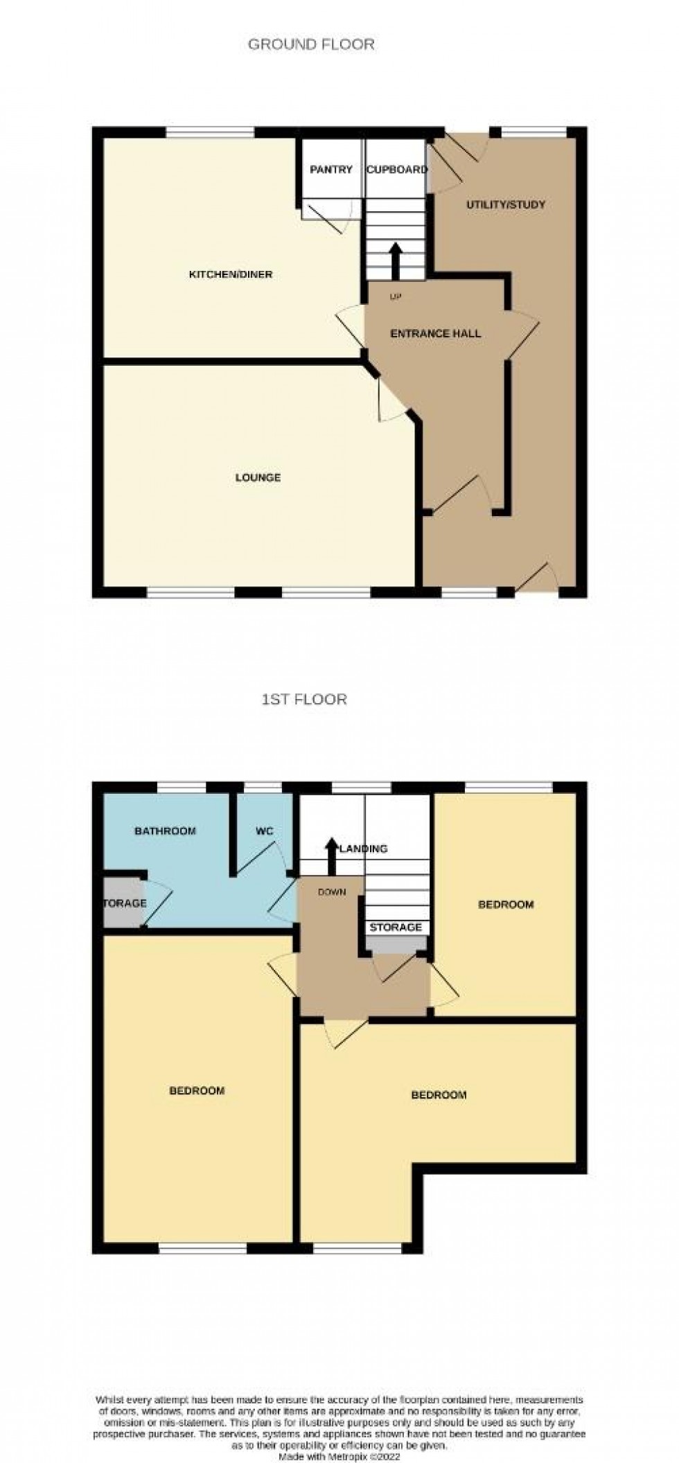 Floorplan for Hyde Road, Roade, Northampton