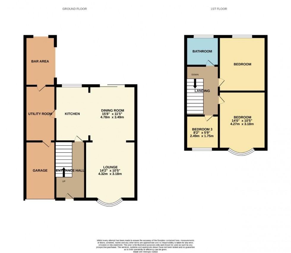 Floorplan for Sandiland Road, NORTHAMPTON