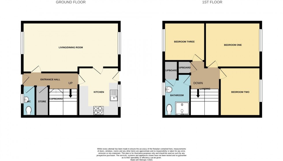 Floorplan for Perceval Close, Rye Hill, Northampton