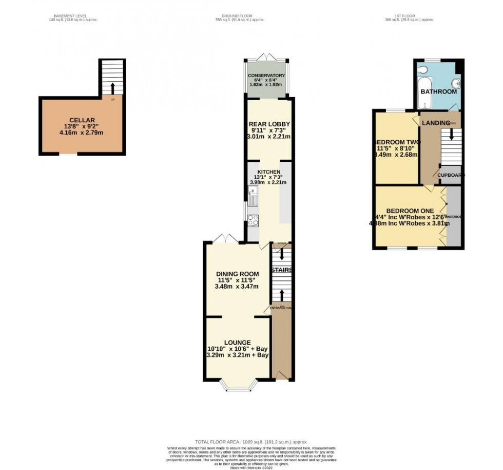 Floorplan for Sheriff Road, Abington, Northampton