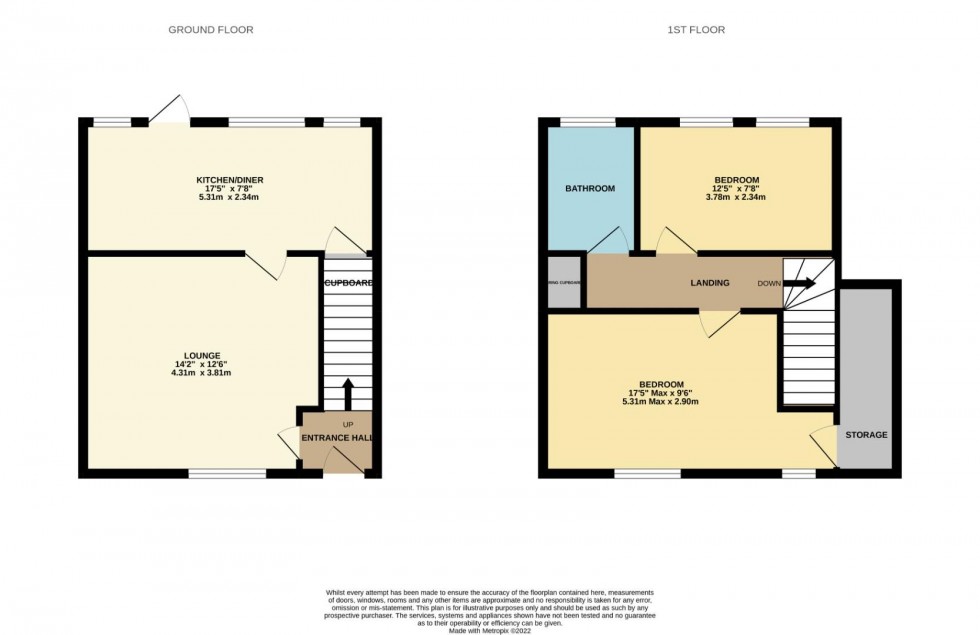 Floorplan for Countess Road, Northampton