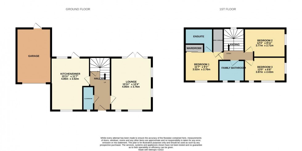 Floorplan for Leatherworks Way, Little Billing