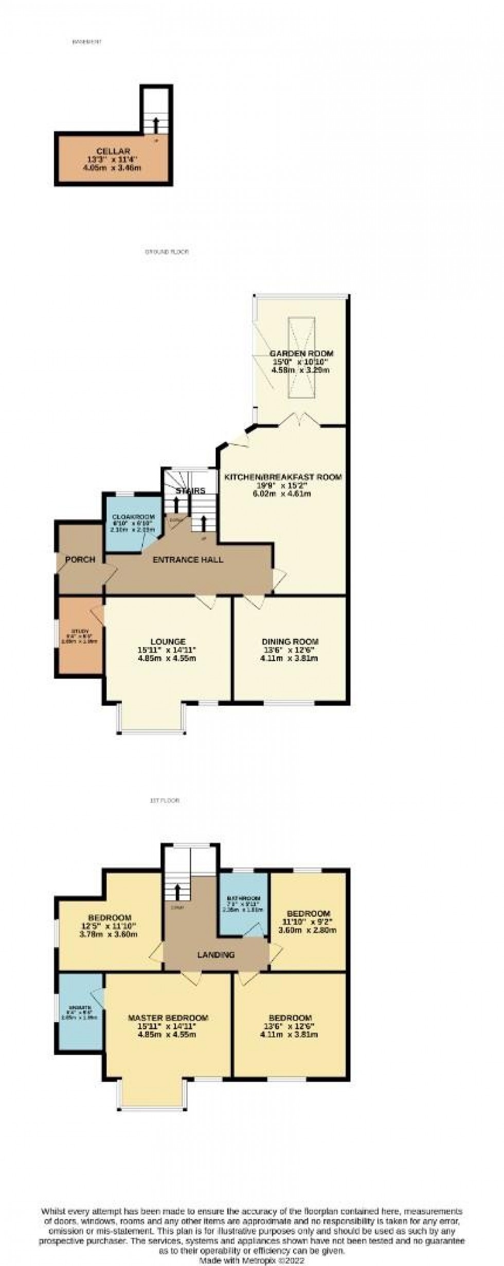 Floorplan for Weston Way, Northampton