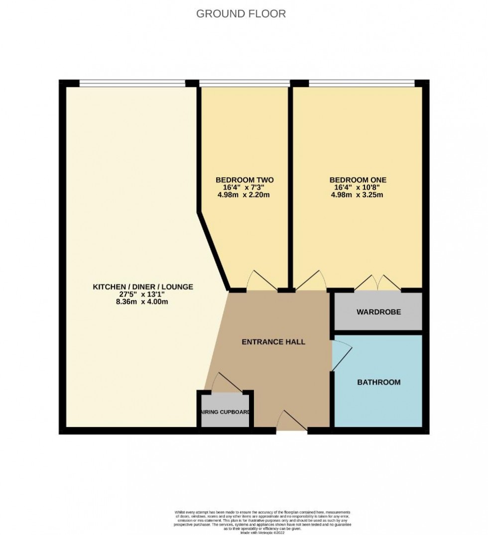 Floorplan for Bloomsbury House, 27 Guildhall Road, NORTHAMPTON