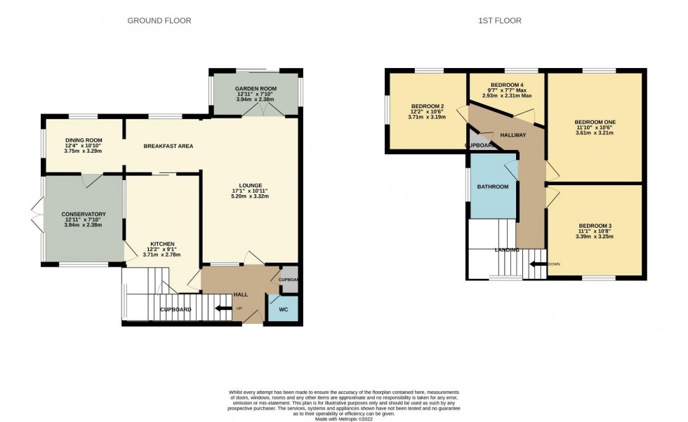 Floorplan for Ansell Way, Hardingstone, Northampton