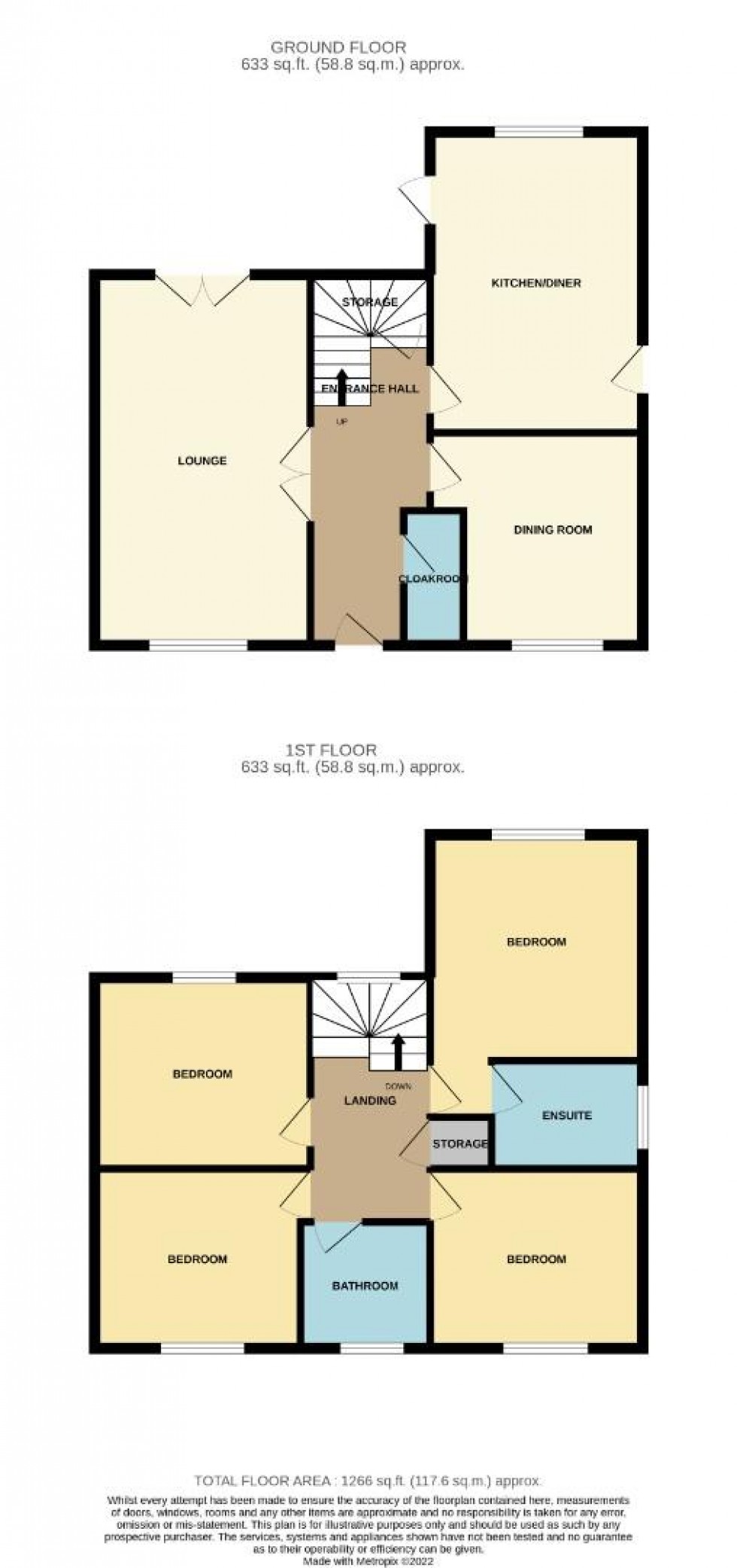 Floorplan for Stratford Road, Roade, Northampton