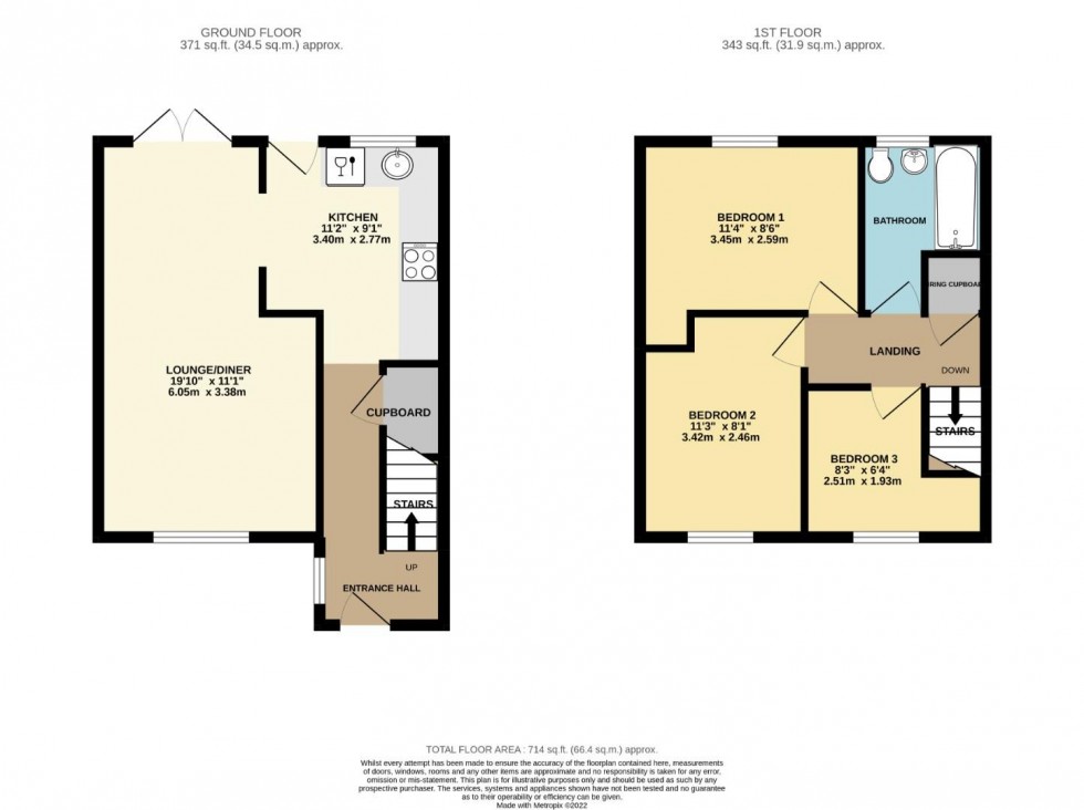 Floorplan for Springwood Court, Goldenash, Northampton