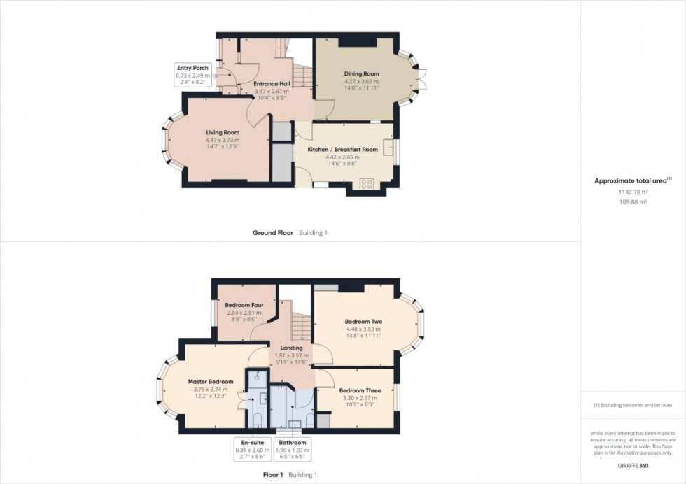 Floorplan for Park Avenue North, Northampton