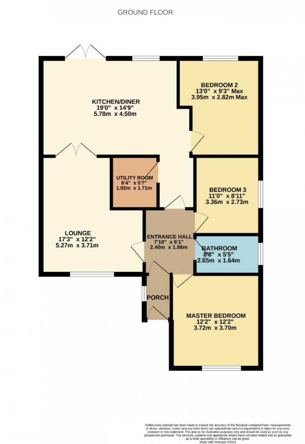 Floorplan for Harvey Lane, Moulton, Northampton