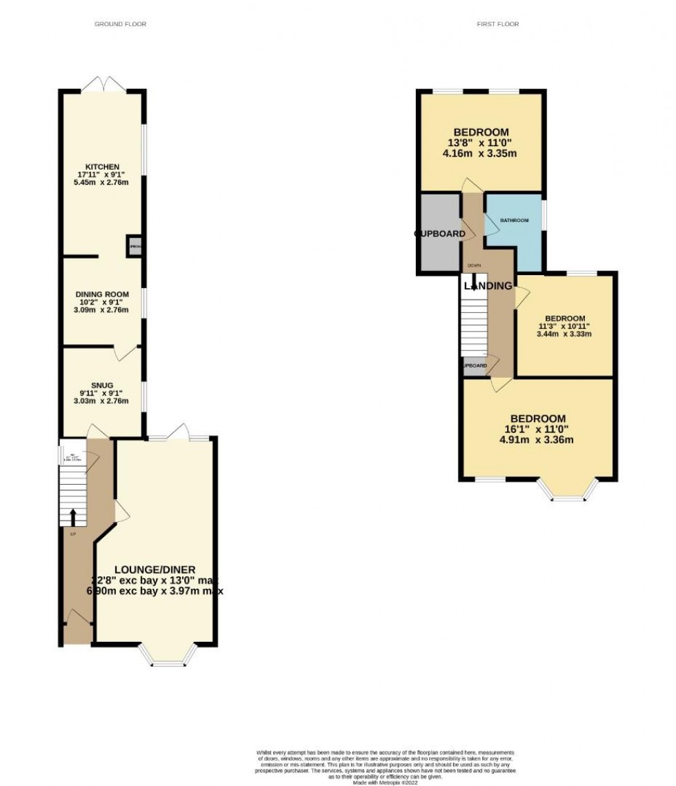 Floorplan for Billing Road East, Northampton