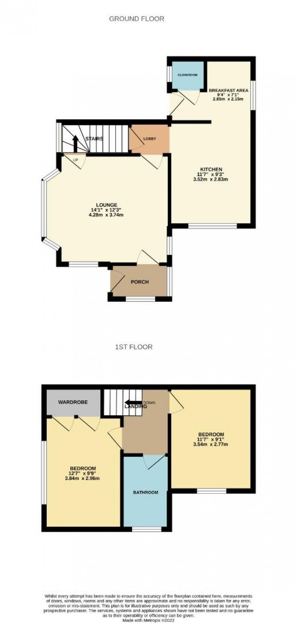 Floorplan for Florence Road, Northampton