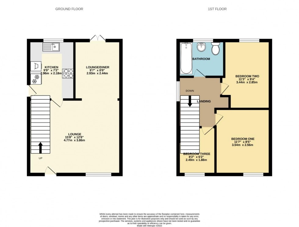 Floorplan for Morgan Close, Northampton