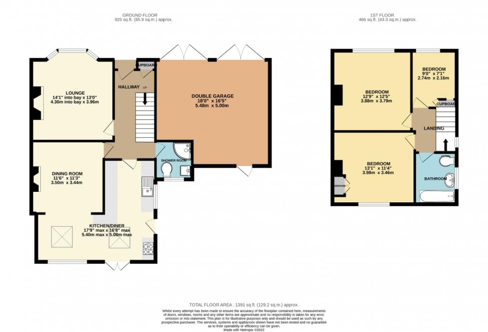 Floorplan for Sywell Road, Overstone, Northampton