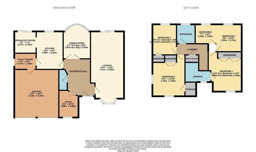 Floorplan for Far Brook, Brixworth, Northampton