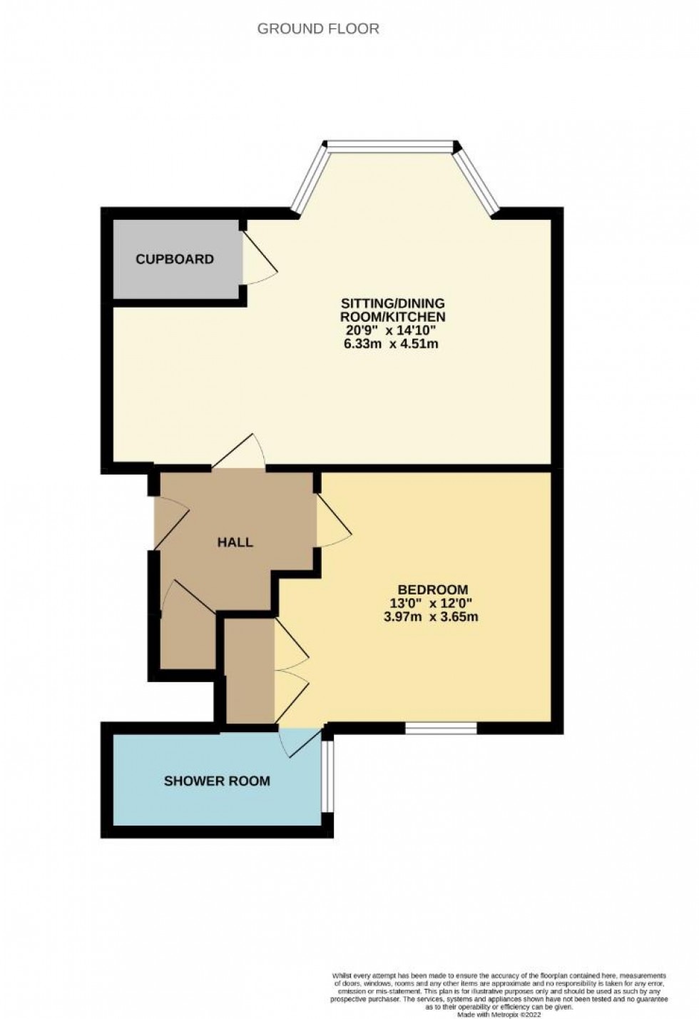 Floorplan for 50 Billing Road, Abington, Northampton