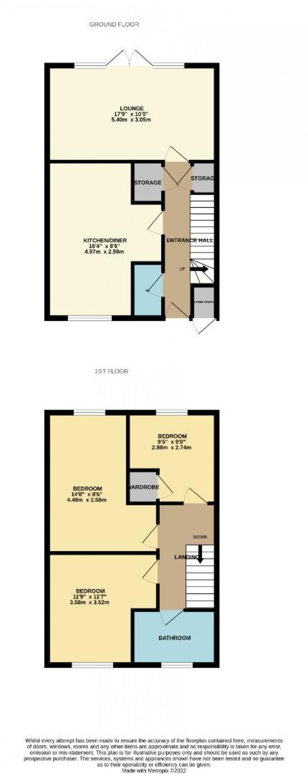 Floorplan for Flaxwell Court, Northampton