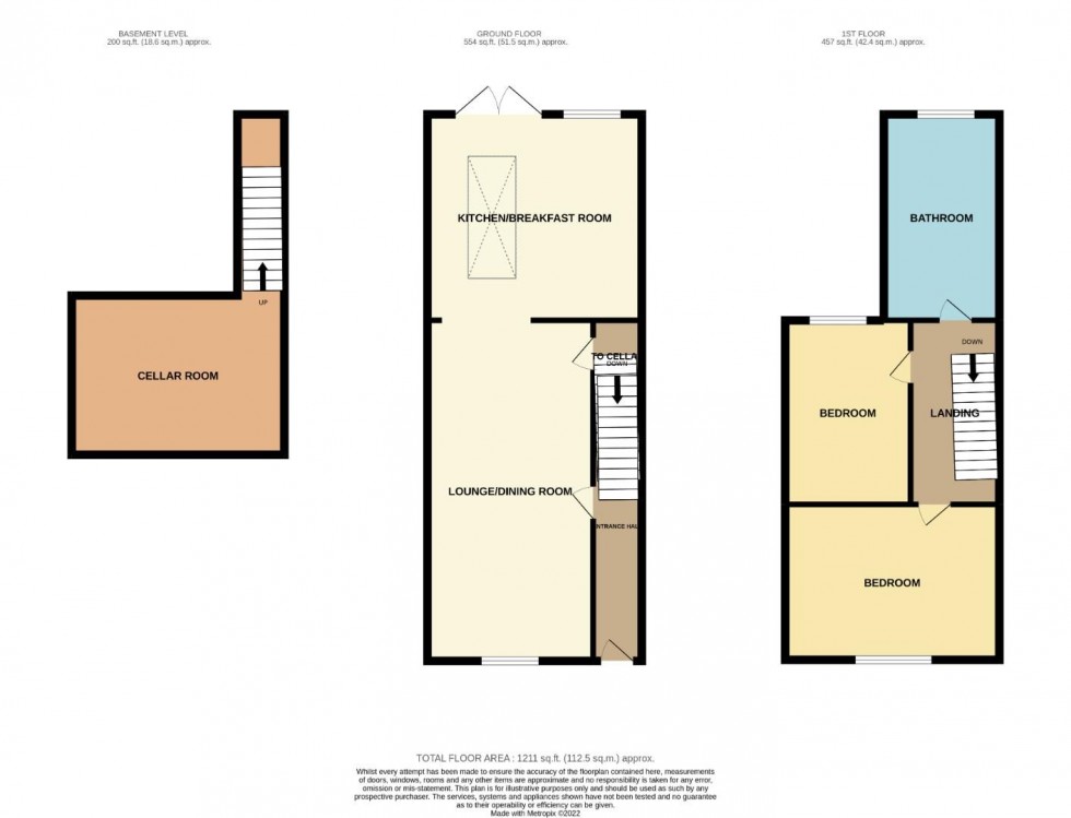 Floorplan for Denmark Road, Abington, Northampton