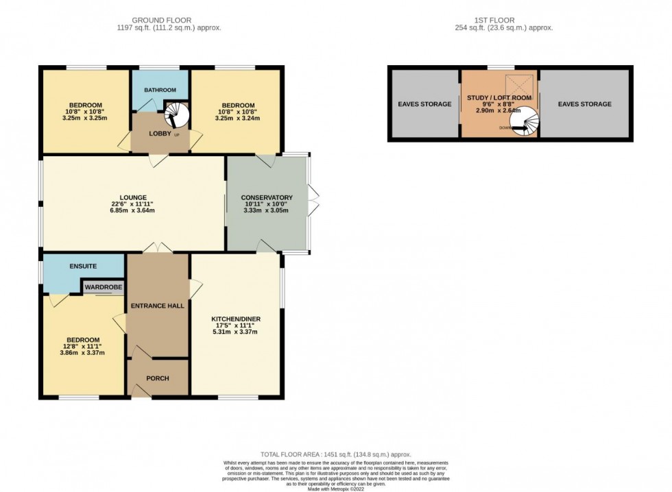 Floorplan for Barn Owl Close, East Hunsbury