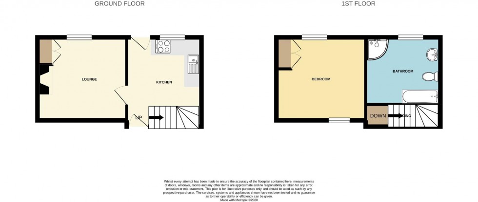 Floorplan for Chater Street, Moulton, Northampton