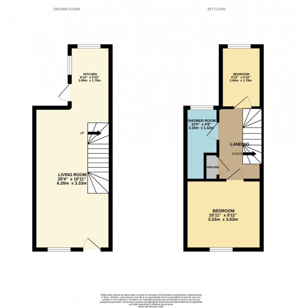 Floorplan for The Square, Earls Barton, Northampton