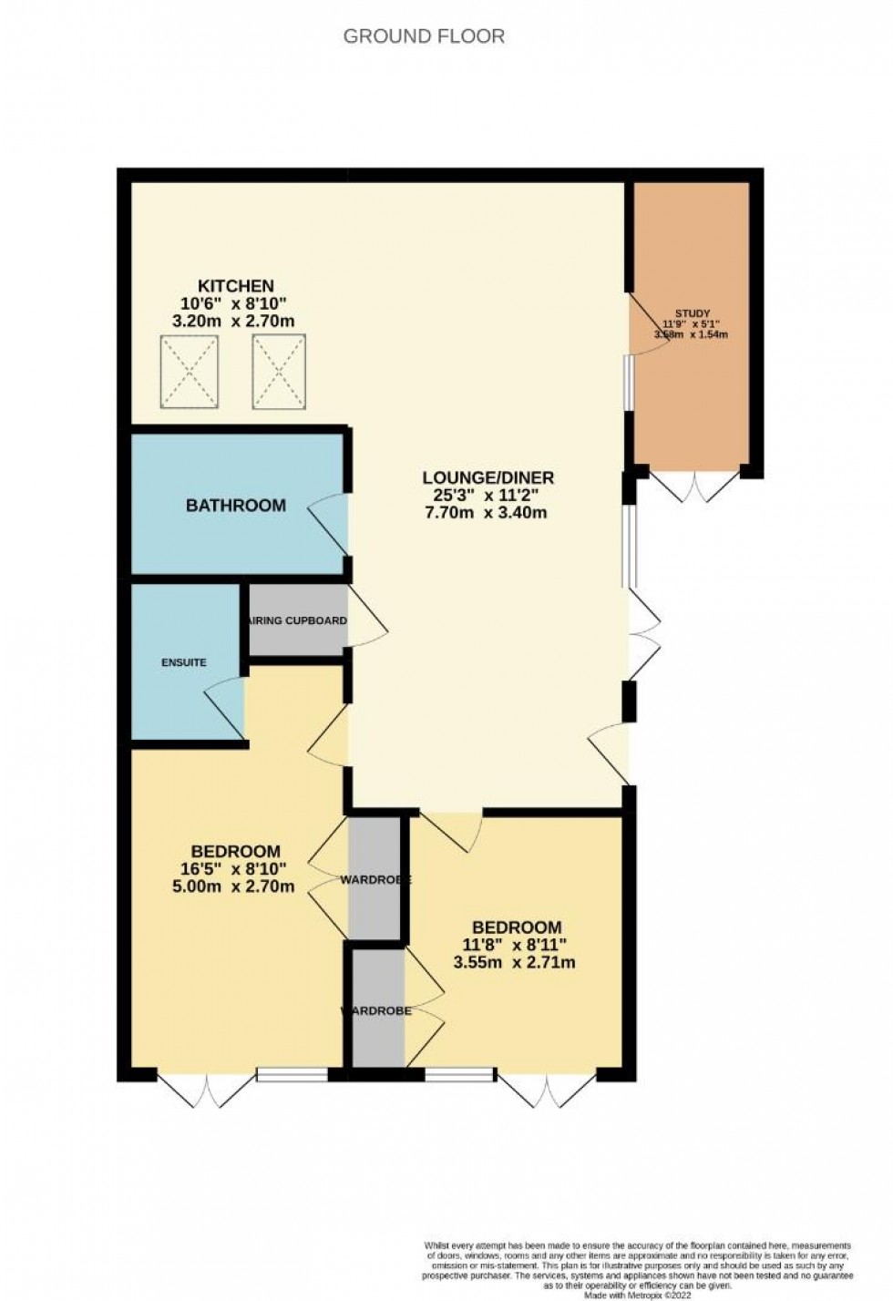 Floorplan for Colwyn Road, The Mounts, Northampton