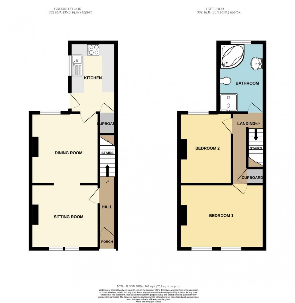 Floorplan for Clinton Road, Far Cotton, Northampton