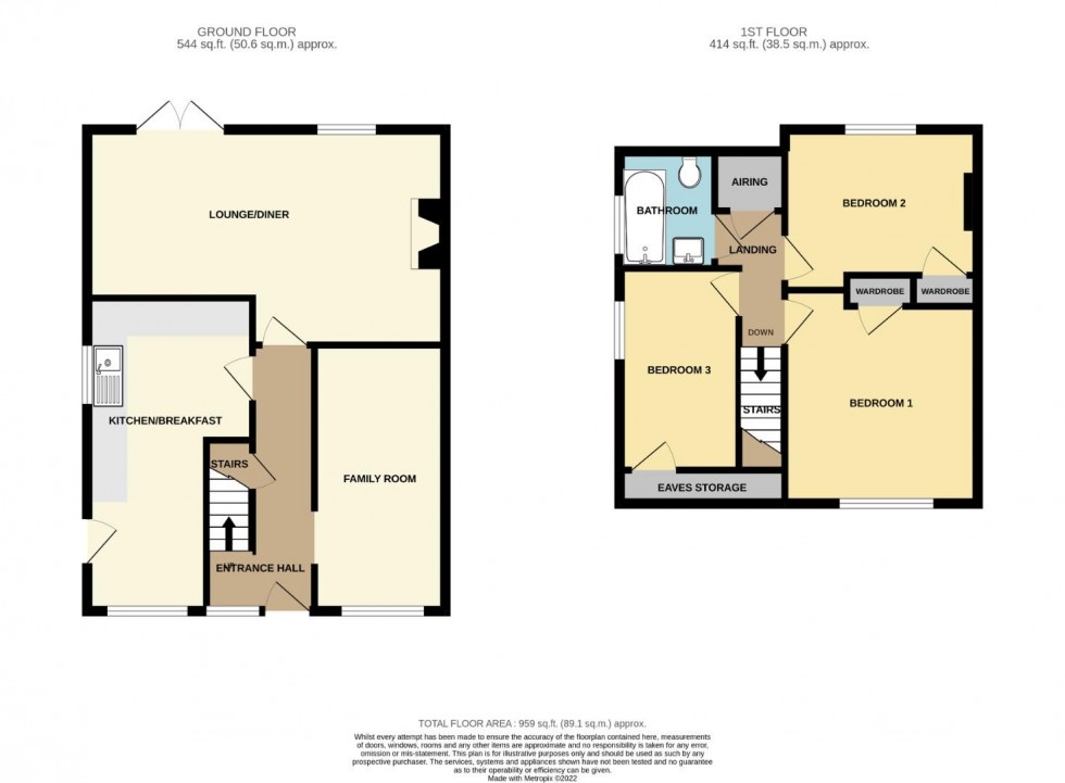 Floorplan for Wantage Close, Hackleton, Northampton