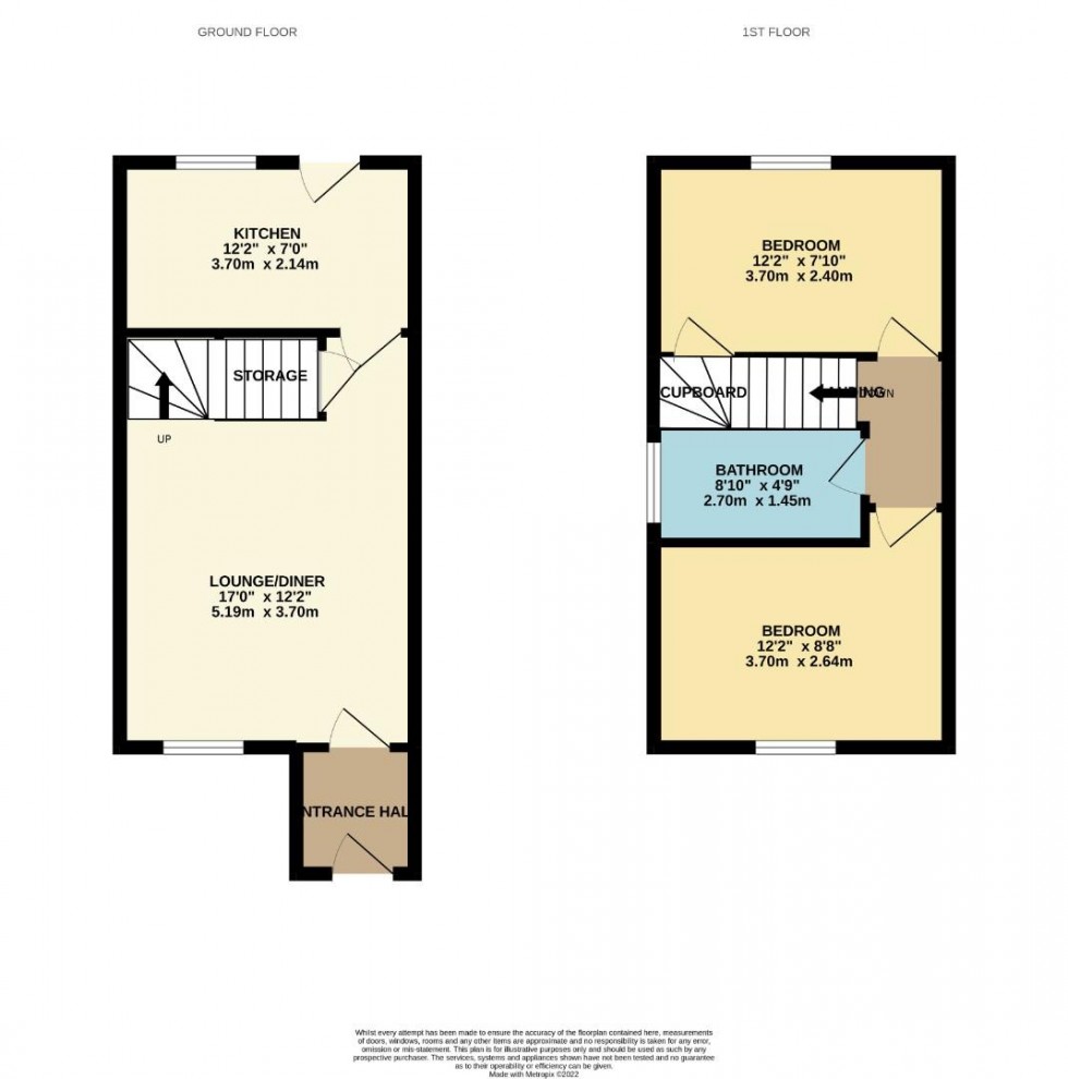 Floorplan for St. Emilion Close, Northampton
