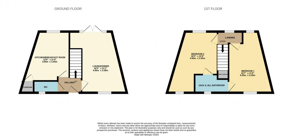 Floorplan for Scholars Row, Mawsley Village