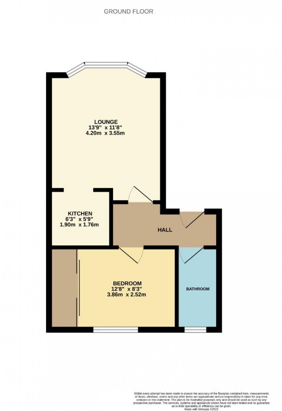 Floorplan for 42 Watkin Terrace, Mounts, Northampton