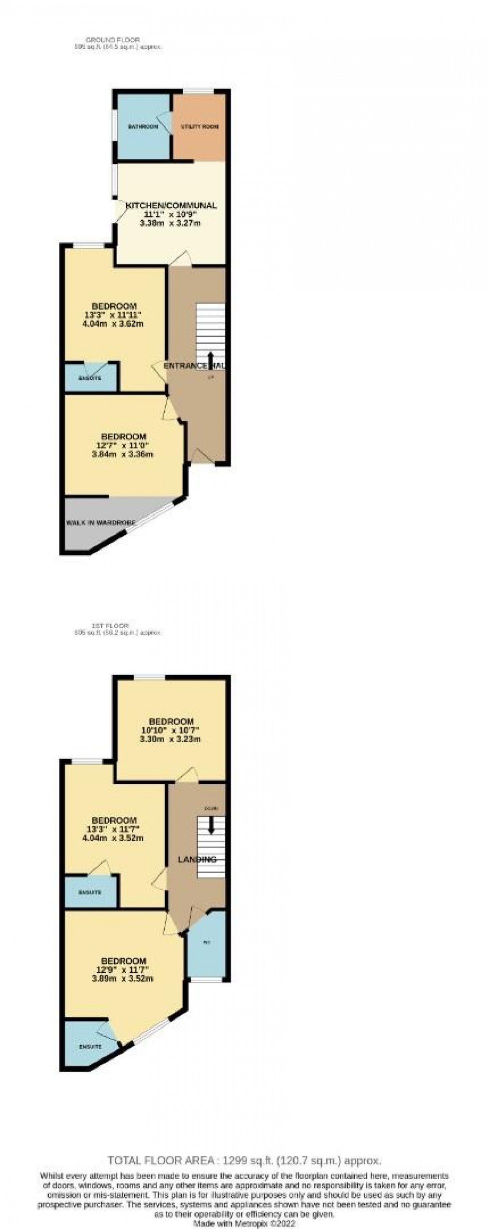 Floorplan for Clinton Road, Northampton