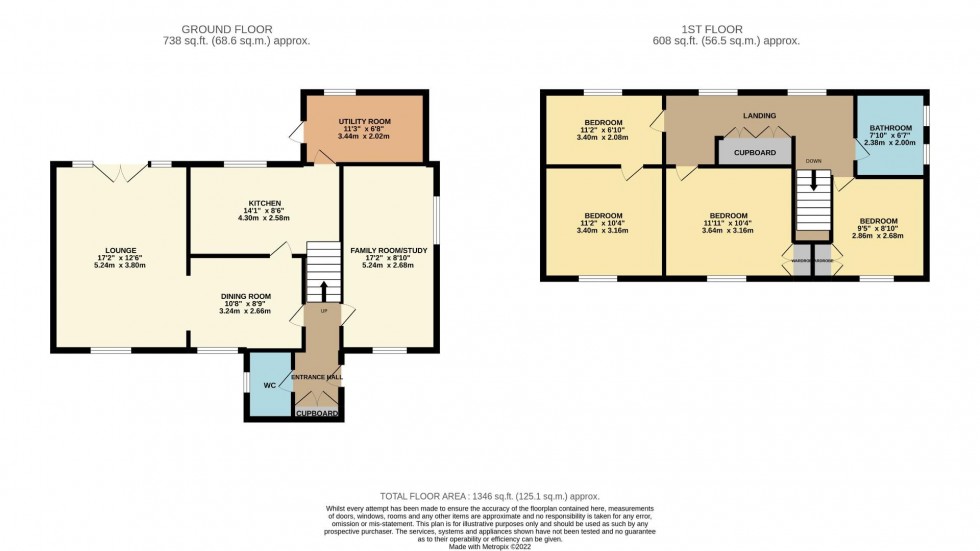 Floorplan for Park Street, Earls Barton, Northampton