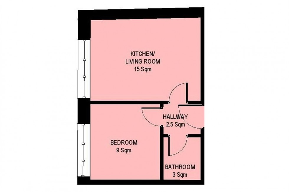 Floorplan for Symington House, Market Street, Town Centre