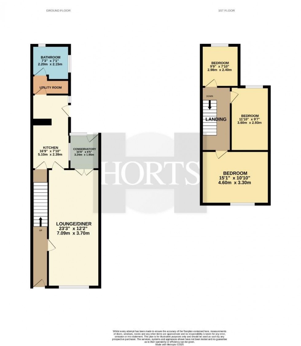 Floorplan for Delapre Street, Far Cotton, Northampton